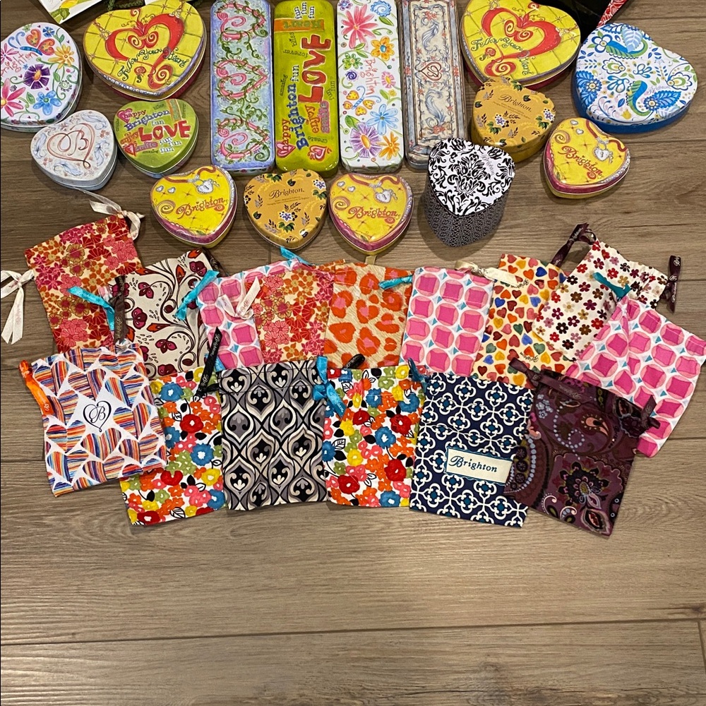 Huge Bundle of Brighton Bags, Tins, & Jewelry Bags - Picture 4 of 4